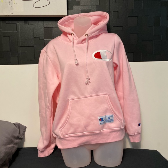 Champion Tops - Champion Pastel Pink Hoodie